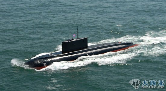 资料图：俄罗斯海军基洛级常规潜艇