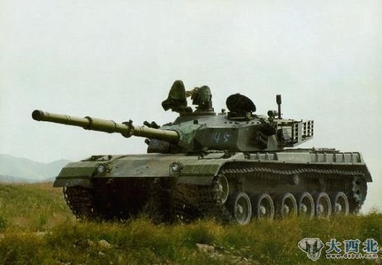 资料图：中国产85-IIM型坦克。