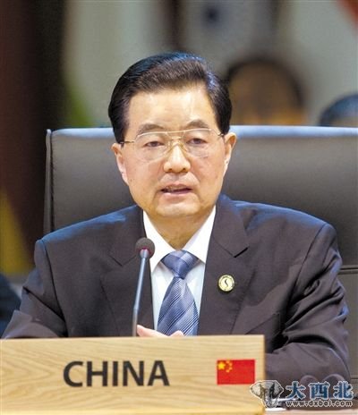 3月27日，国家主席胡锦涛在首尔出席核安全峰会并发表重要讲话。 新华社记者 李学仁 摄