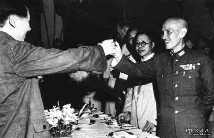 毛泽东,蒋介石