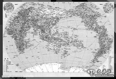 网曝常用世界地图“错得离谱” 专家反驳(图)